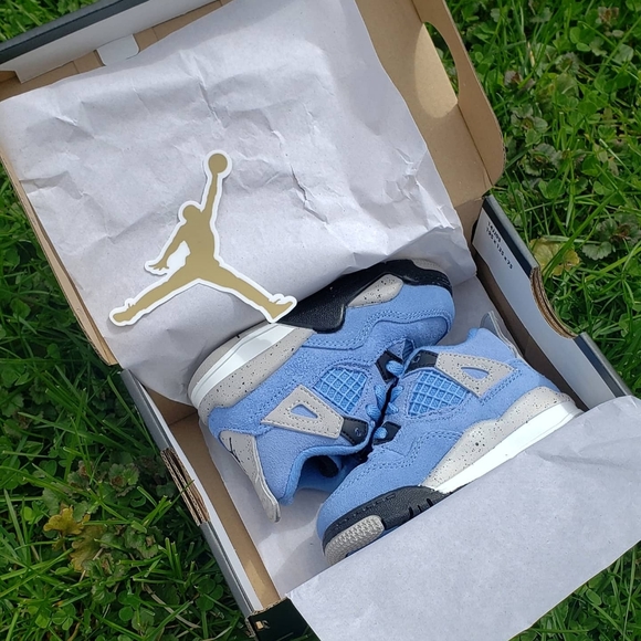 Air jordan 4 University Blue - Picture 2 of 4